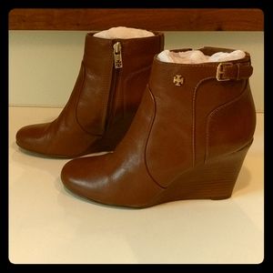 Tory Burch wedge booties